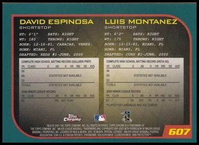 607 Lou Montanez David Espinosa RC